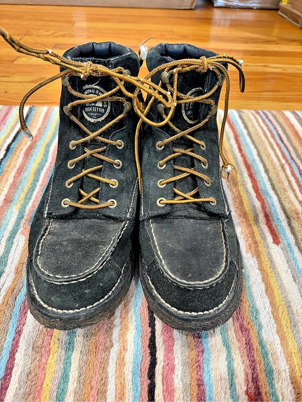 Irish Setter Hunt Boots US 9.5 EE Black